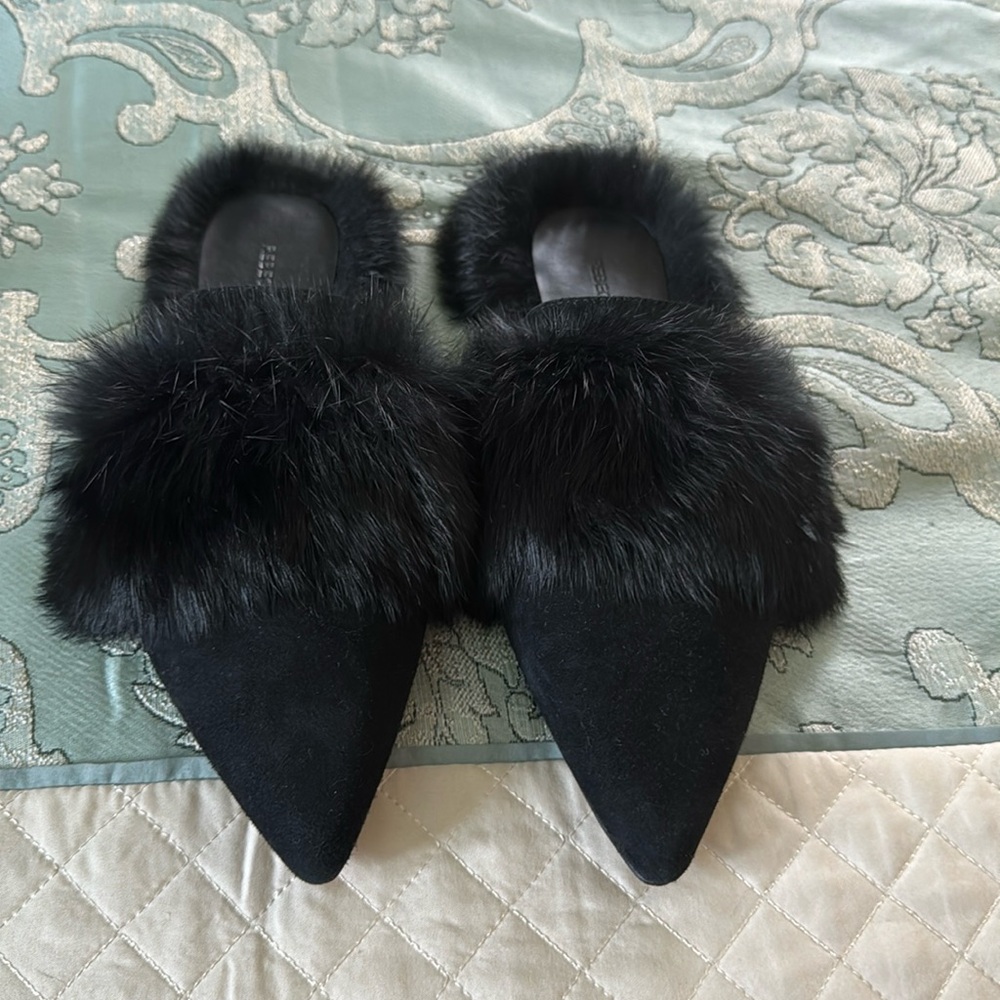 REBECCAMINKOFF REAL RABBIT FUR - Picture 2 of 6